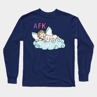Afk, Napping Long Sleeve T-Shirt